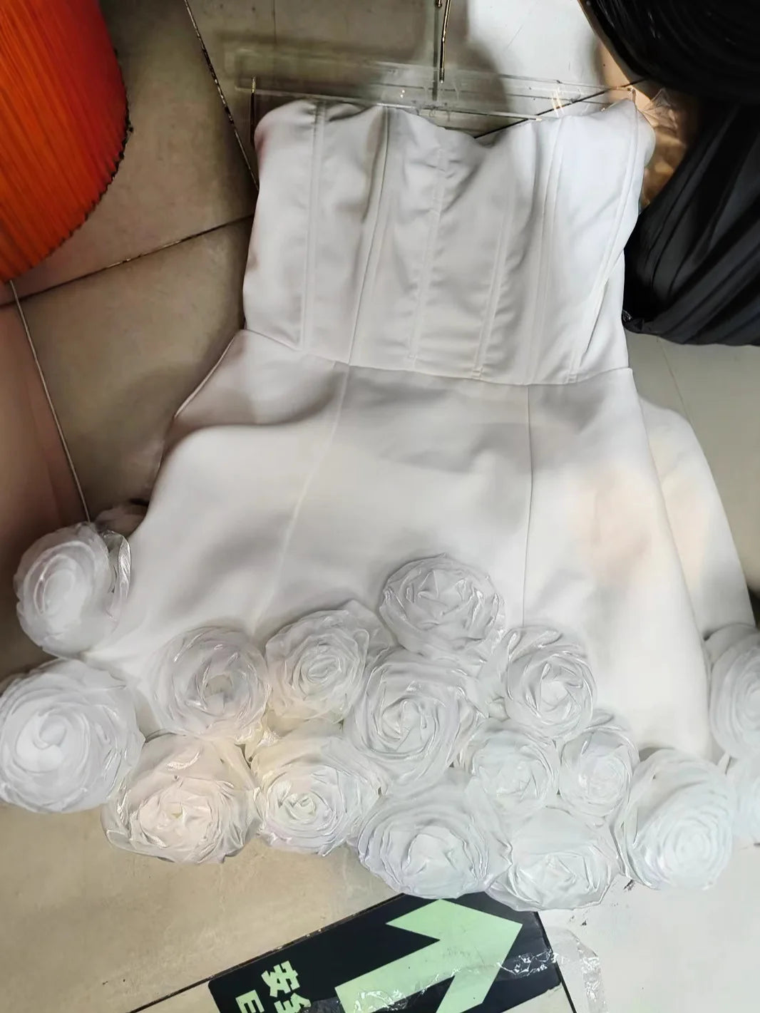 Vestido de baile de veludo sexy sem alças, preto e vermelho, minivestido fofo para festa de aniversário, encontro para meninas, sessão de fotos