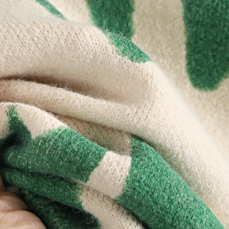 GIGOGOU Two Piece Women Autumn Winter Sweater TrackSuit OverSized Harem Pant Suits Lady Casual Warm Knitted Set