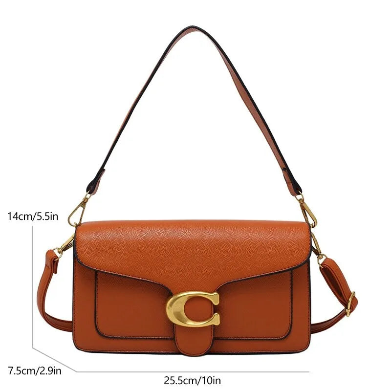 Underarm Handbag Light Luxury Designer Handbag Fashion Simple Solid Color Retro Shoulder Bag Designer Tote Bag for Women Purse