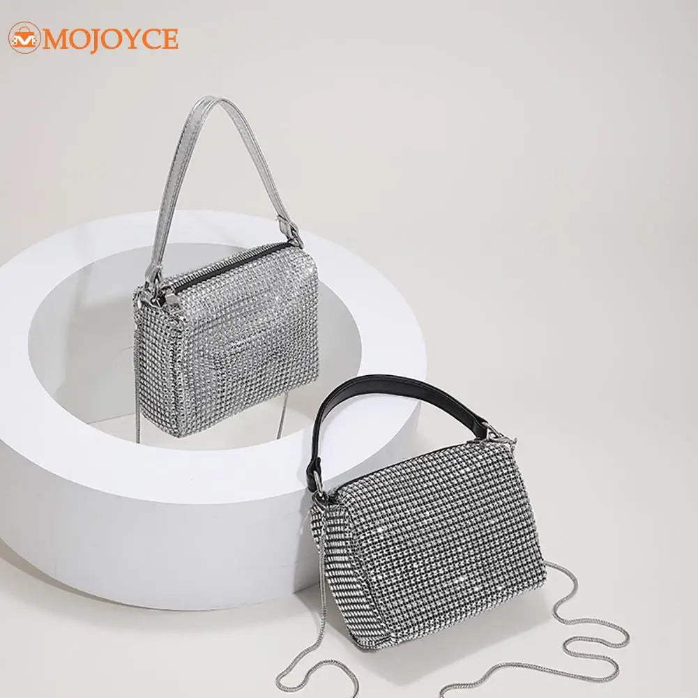 Rhinestone Handbag for Women Bag Diamonds Shoulder Bag Purse Ladies Female Crossbody Bag Shining Designer Diamond Bag