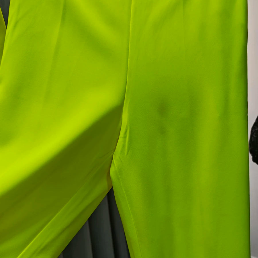 TWOTWINSTYLE Solid Two Piece Set for Women Lapel Long Sleeves Patchwork Pockets Loose Blazer High Waist Pant Sets Female Clothes