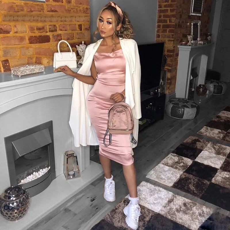 BIG PROMOTION Europe, America, spring and summer new solid color sexy halter dress strapless party dress women's dress