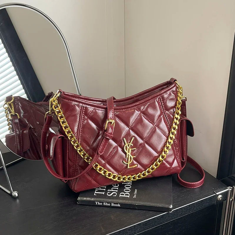 Popular Ladies Leather Tote Bag Handbag Shoulder Messenger Crossbody By Luxury Brand Famous Designer