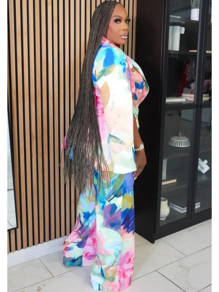 2 Piece Women Sets 2025 New Arrival Plus Size Autumn Winter Matching Sets Black Two Pieces Sets Top Pants Suits Outfits Clothing