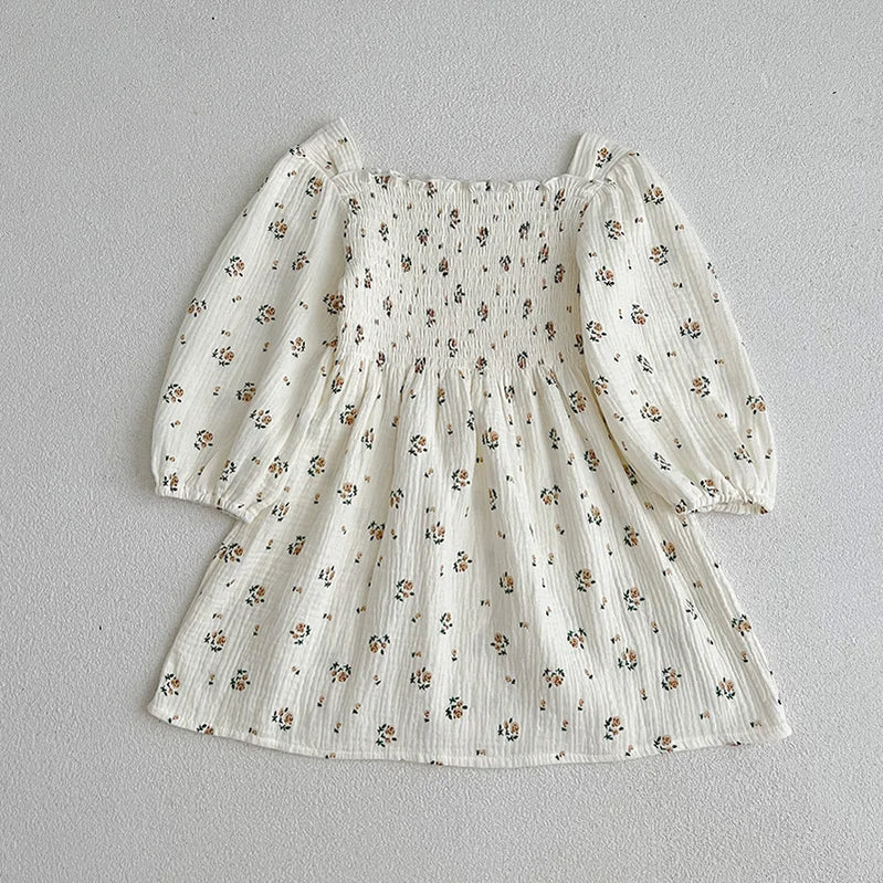 Baby Girls Clothes Autumn Toddler Baby Rompers Princess Dress Red Long Sleeves Girls Dress Christmas Sister Clothing A6053-dress