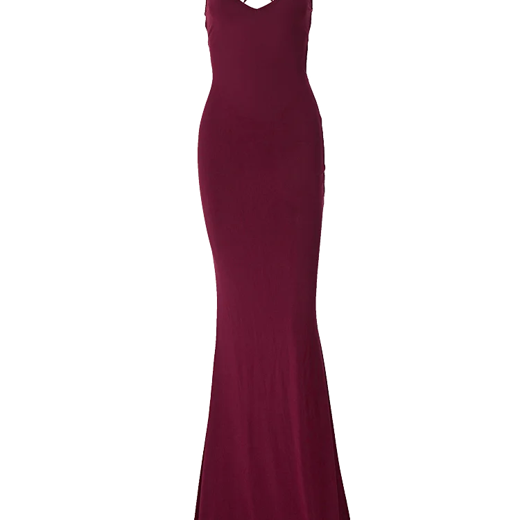 Dulzura Solid Backless Ruched Sleeveless Maxi Dress 2024 Summer For Women Sexy Y2K Bodycon Skinny Party Clubwear Bandage Elegant