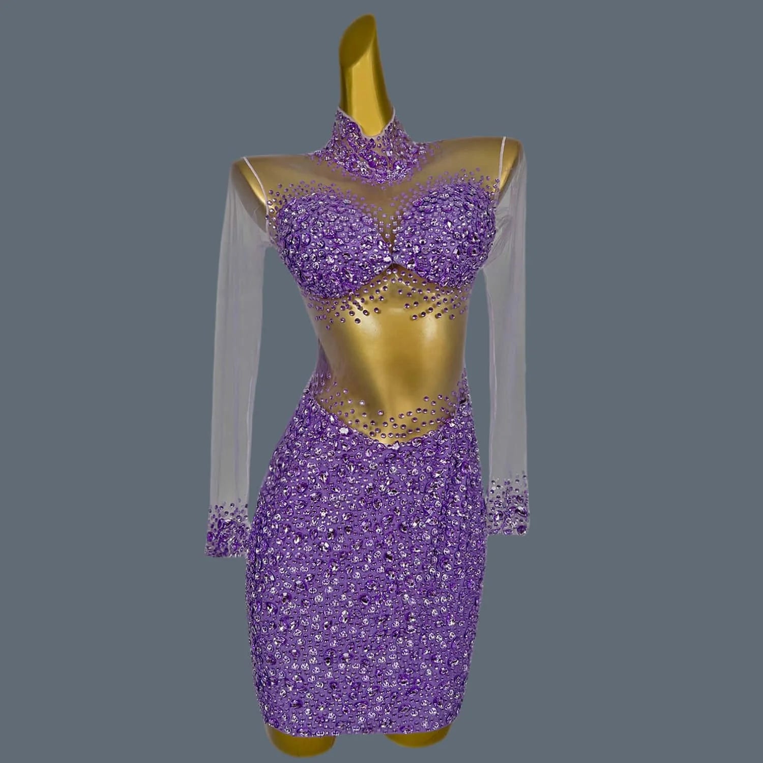 Luxury Red Diamante Short Cocktail Dress Sparkling Crystal Beaded Sexy Mini Dress Vestidos Para Eventos Especial Wangshazuan