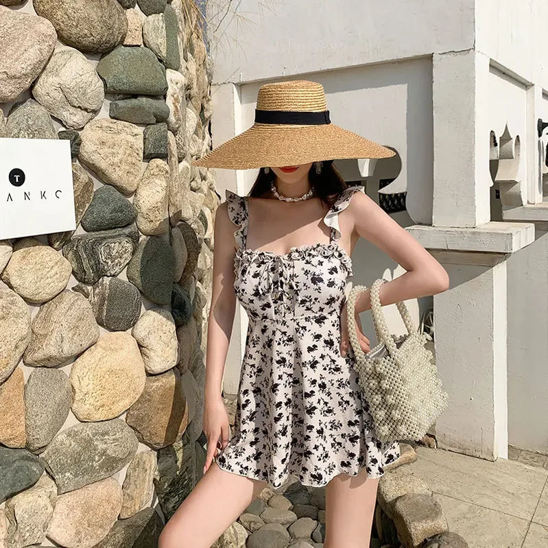 New Fashion Style Sexy Swimsuit One Piece Suit Bathing suit Monokini Swimwear Women's Swimwear Swimming Swimskirt