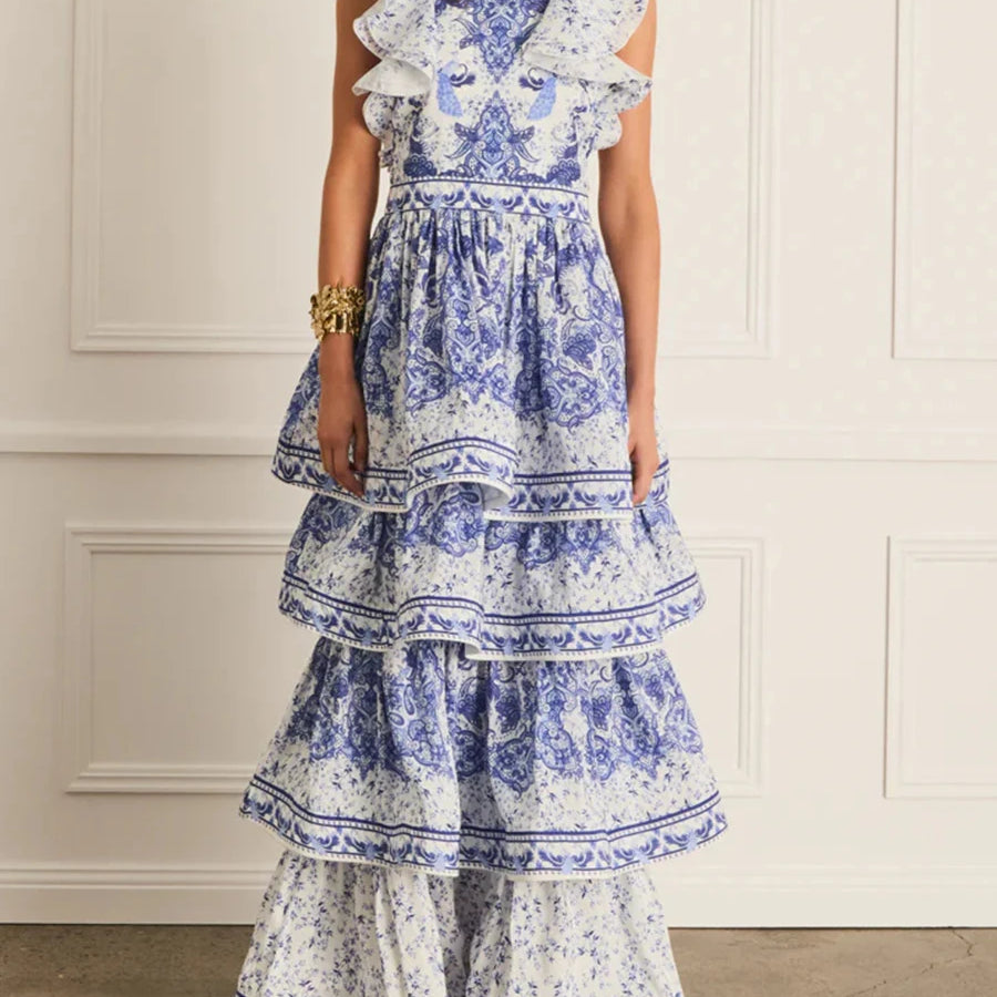 TWOTWINSTYLE Solid Hollow Out Slimming Dresses For Women Slash Neck Long Sleeve High Waist Bodycon Dress Female Fashion Style