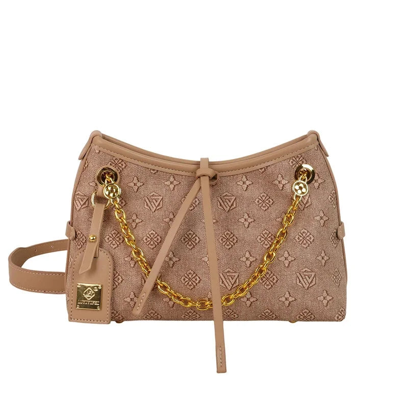 Stylish Leather Tote Bag For Women, Crossbody Shoulder Messenger Handbag By Famous Designer, Luxury Classic Choice