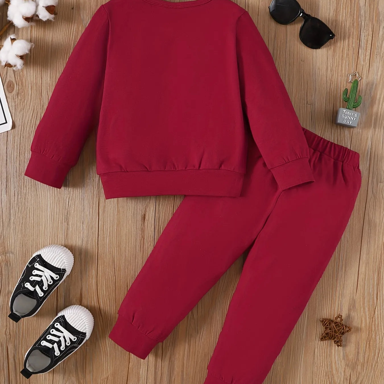 Kids Boy 1-6 Years Fashion Cool Boy Clothing Set Long Sleeves Letter Printed Top Pants Spring Autumn Little Boy Sporty Outfit