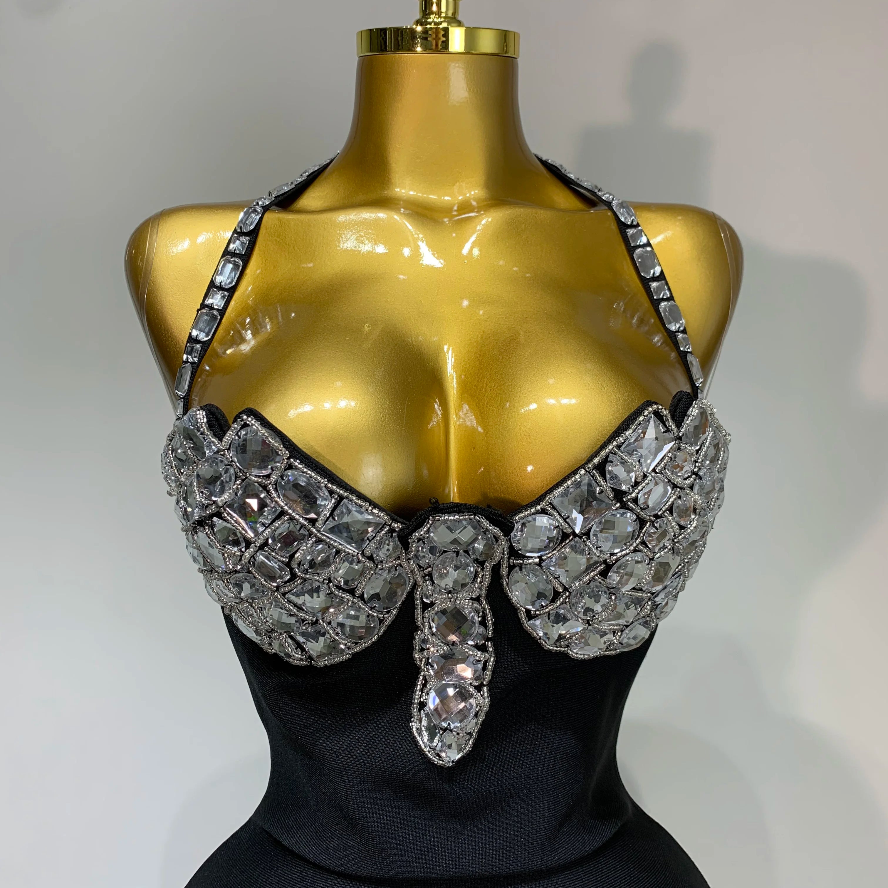 Vestido feminino sexy frente única com losangos, preto, sem mangas, colado ao corpo, vestido de festa para noite, vestido de aniversário de luxo