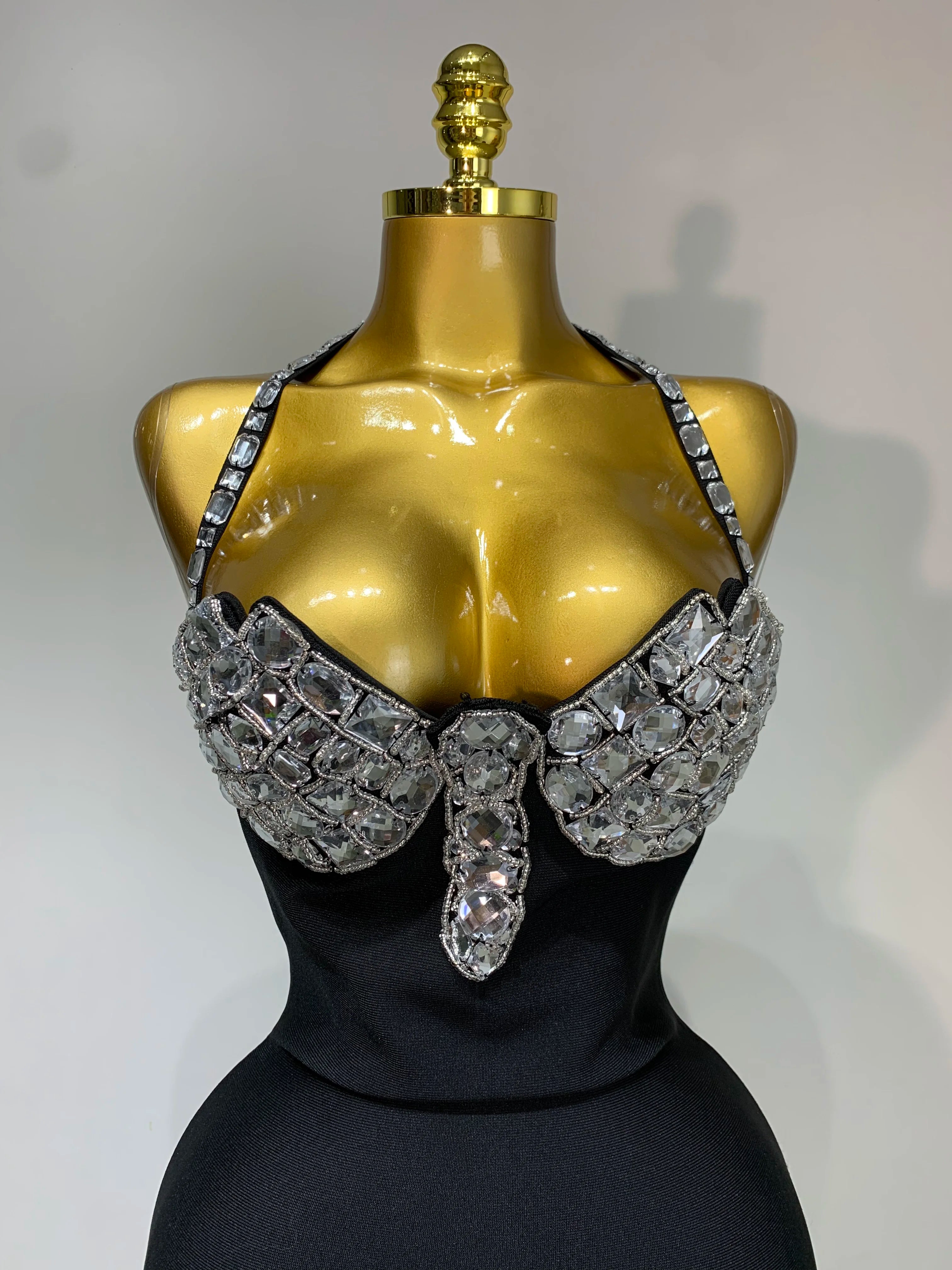 Vestido feminino sexy frente única com losangos, preto, sem mangas, colado ao corpo, vestido de festa para noite, vestido de aniversário de luxo