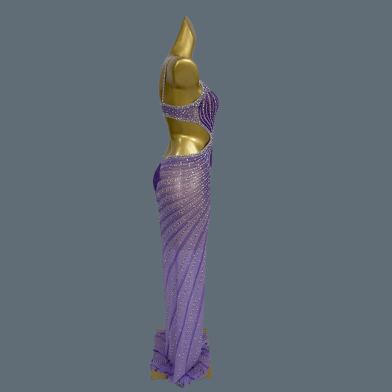 Dinner Dress For Women Bohemian Style Long Dress Trendy Rhinestone Maxi Dress Elegant High-quality Strap Dress Sexy Gown Xigua