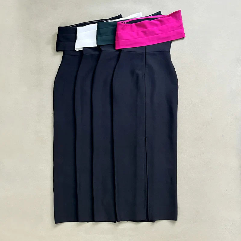 4 Colors Women Sexy One Shoulder Shinning Rhinestones Bodycon Long Bandage Dress Nightclub Party Celebrate Fashion Birthday Wear