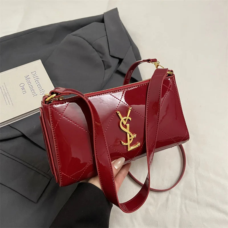 Luxury Brand New Women's Bag - Premium Niche Stylish, Exquisite Chain Mini Square, Versatile Shoulder Bag