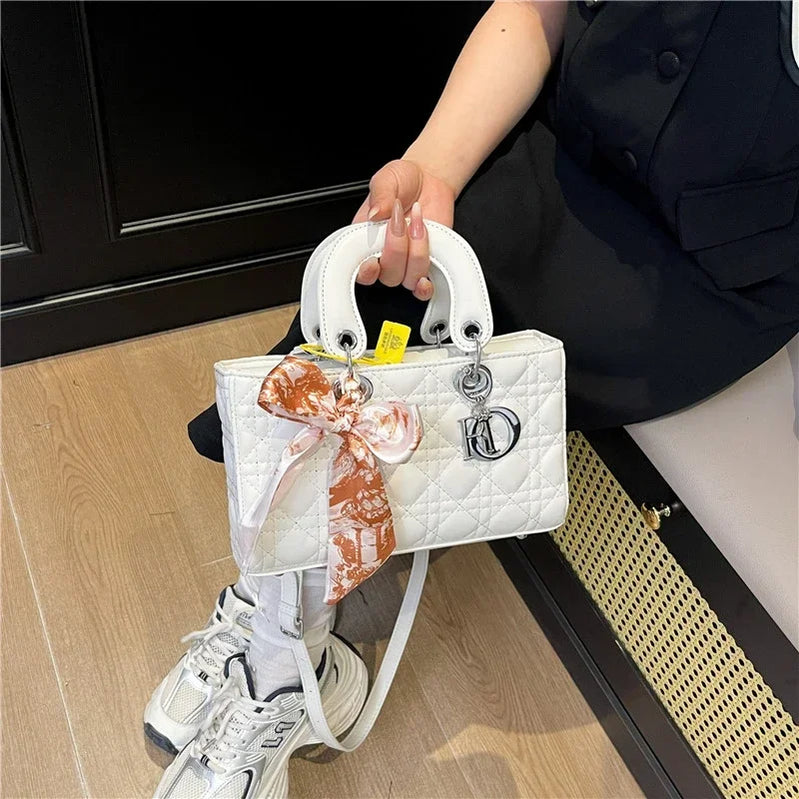 Fashion Women's Leather Classic Crossbody Handbag Elegant Designer Luxury Shoulder Tote Bag For Daily Looks