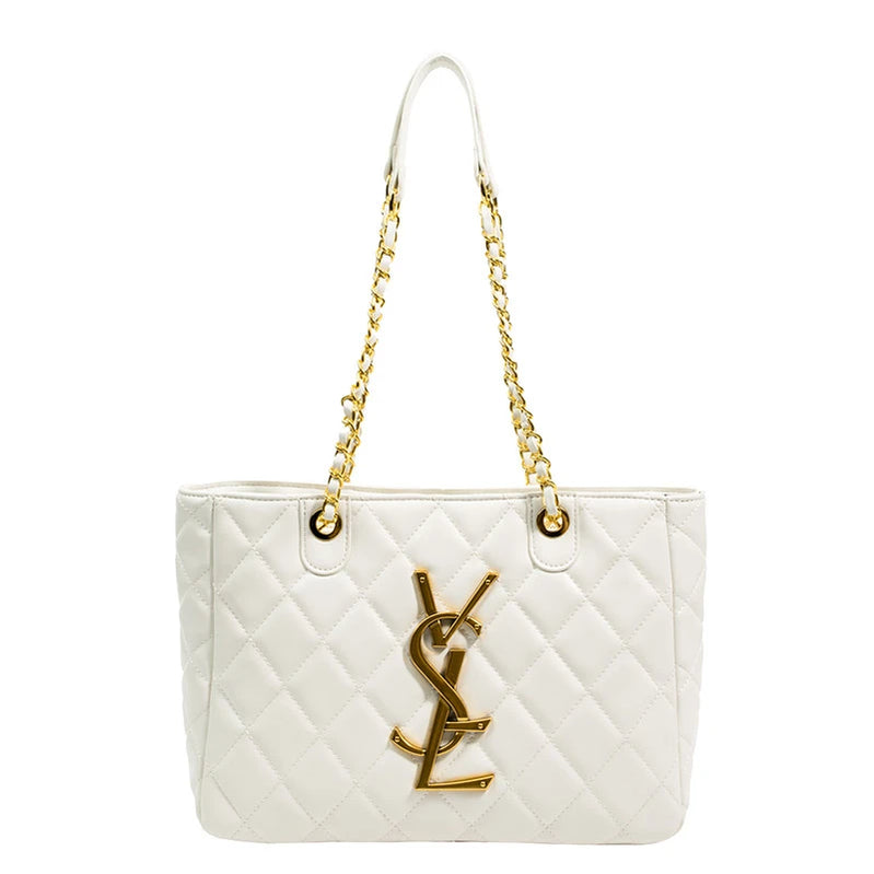 Elegant Women Designer Shoulder Bag Luxury Leather Crossbody Bag High End Tote Vintage Classic