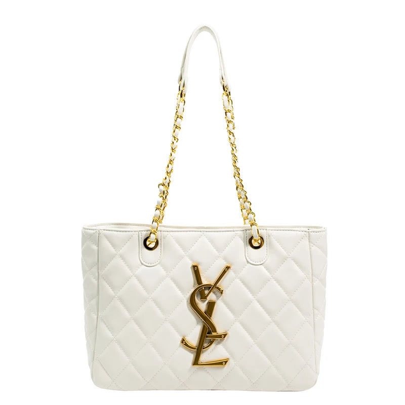 Elegant Women Designer Shoulder Bag Luxury Leather Crossbody Bag High End Tote Vintage Classic