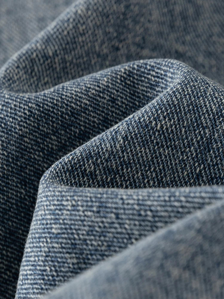 Casual High Waist Retro Straight Wide Leg Pants for Women Style Washed Jeans Loose Floor Mopping Jeans Female