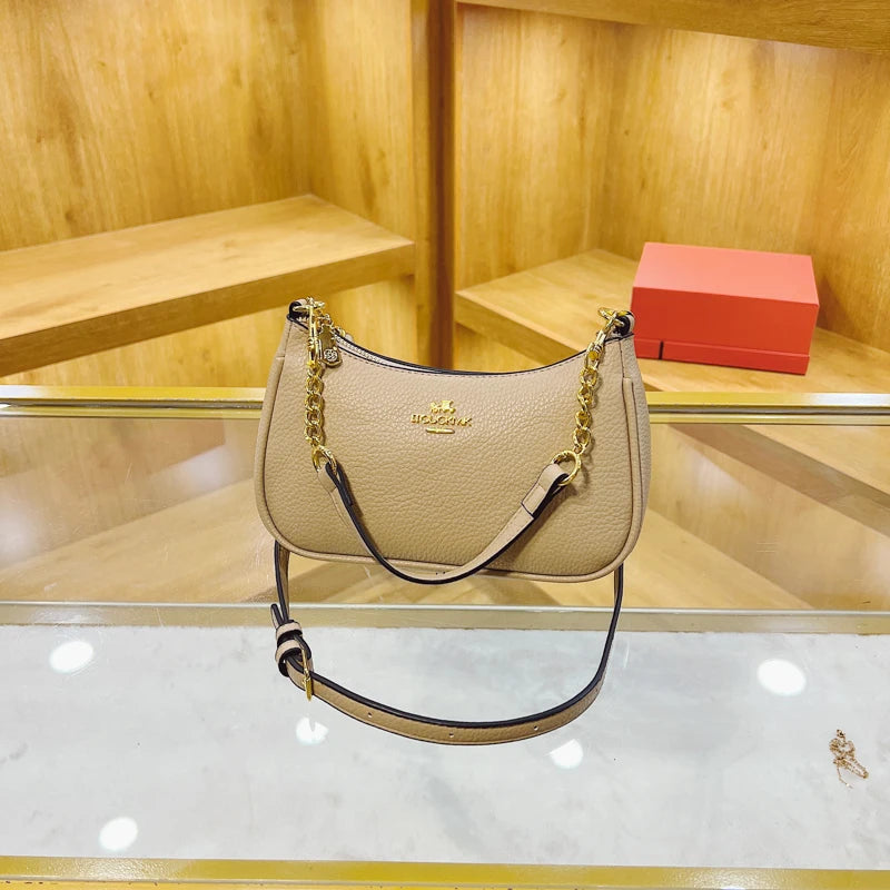 Premium Leather Handbag Tote For Ladies, Shoulder Strap Included Messenger Style Luxury Classic Elegant