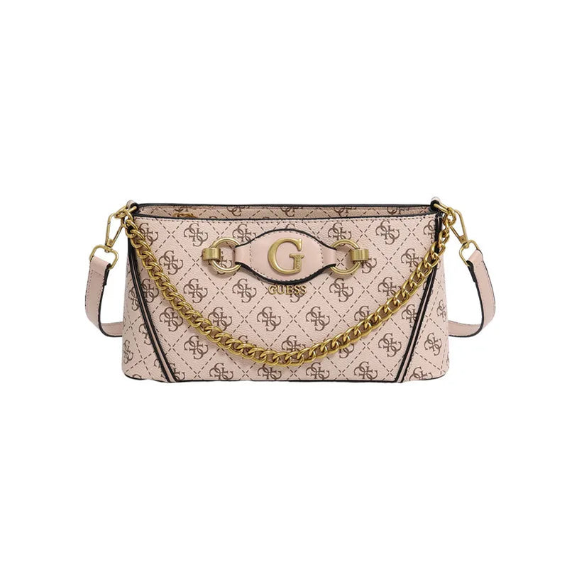 Cross-Border Dropship Available New Fashion Shoulder Bag - Printed Zipper Casual Crossbody Versatile High-End Retro Square Bag