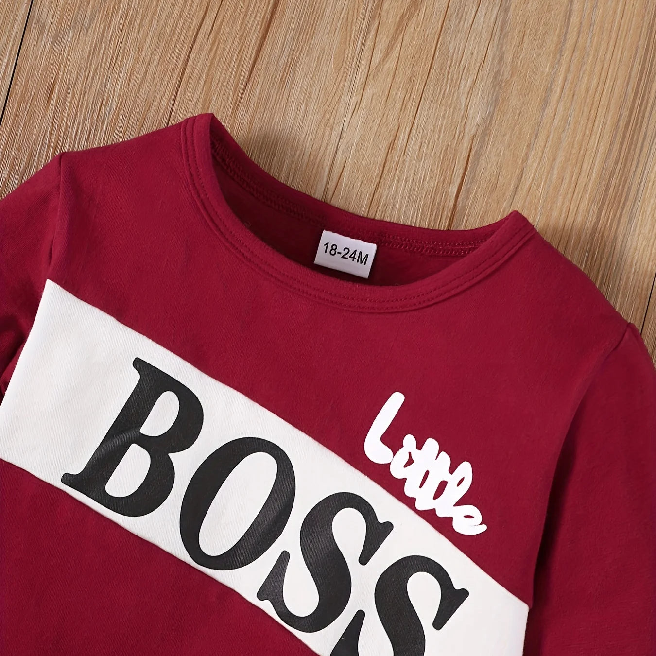 Kids Boy 1-6 Years Fashion Cool Boy Clothing Set Long Sleeves Letter Printed Top Pants Spring Autumn Little Boy Sporty Outfit