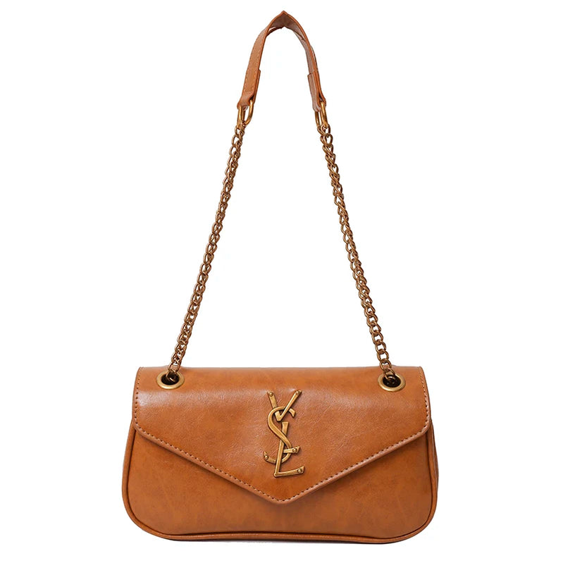 Elegant Classic Women's Tote Bag Leather Crossbody Shoulder Messenger Handbag For Ladies By Famous Luxury Brand