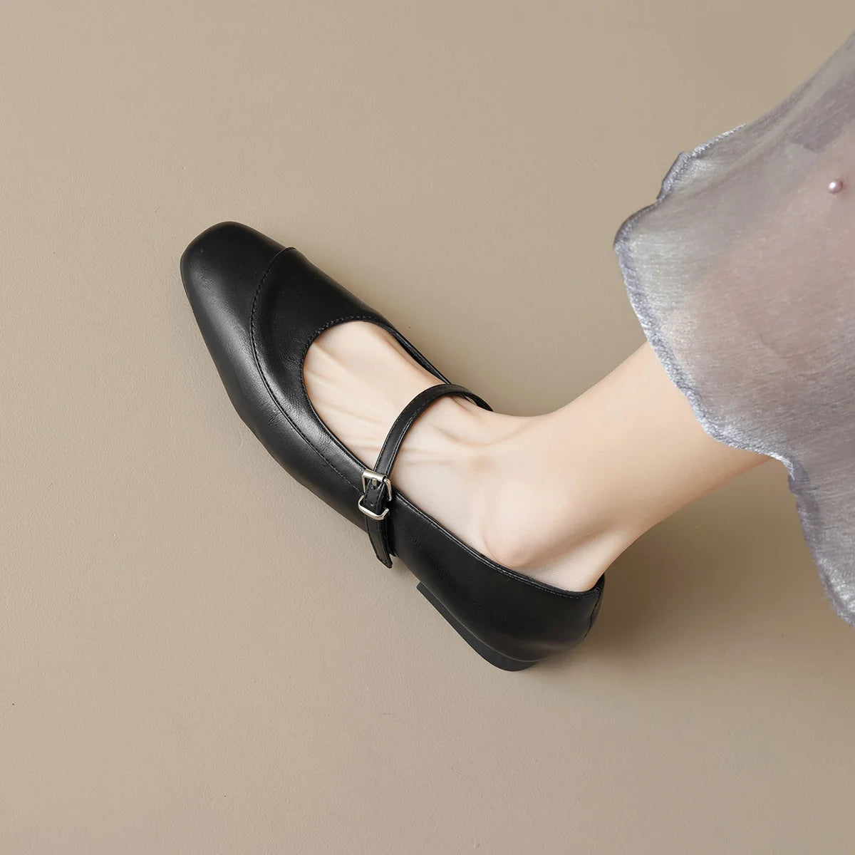 spring women's shoes Fashionable design Marie-Jane shoes Women's casual high heels and boat shoes Office and party wear