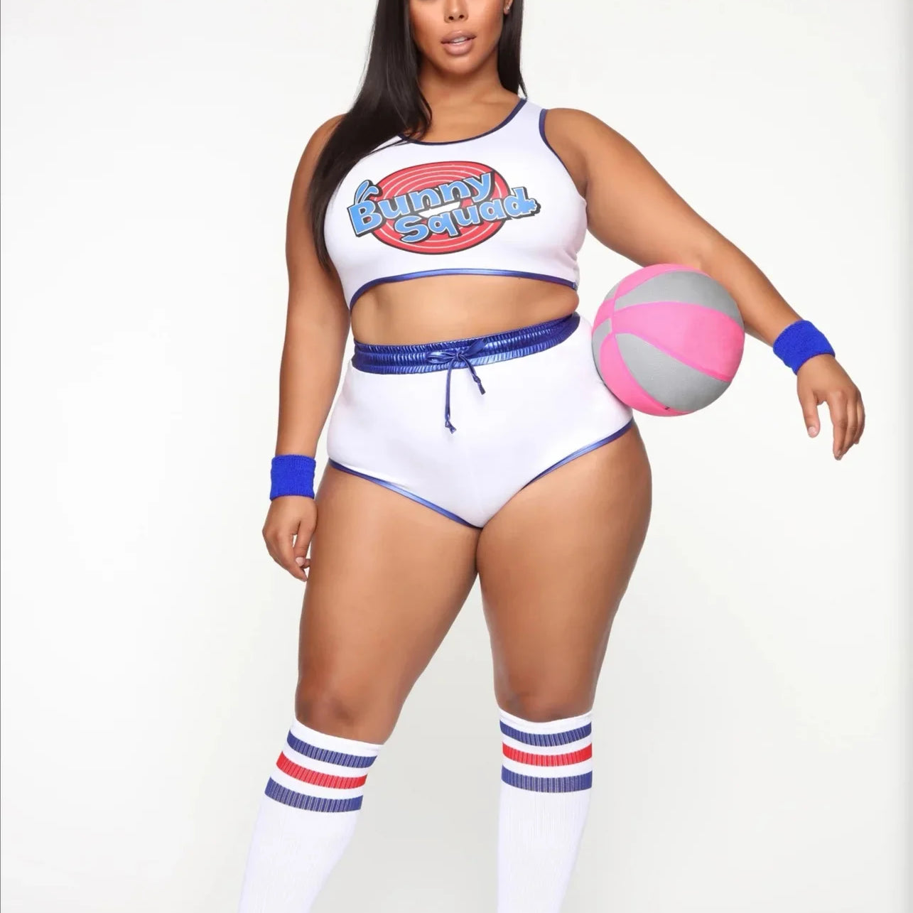 Space Lola Bunny Rabbit Cosplay Costume Rabbit Bunny Jam Costumes Women Girls Halloween Party Clothes Carnival suit