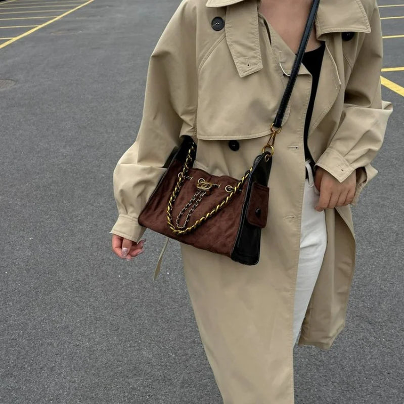 2025 Premium Leather Messenger Bag, Vintage-Inspired Convertible Shoulder Crossbody Purse for Women, Casual Day to Night Tote