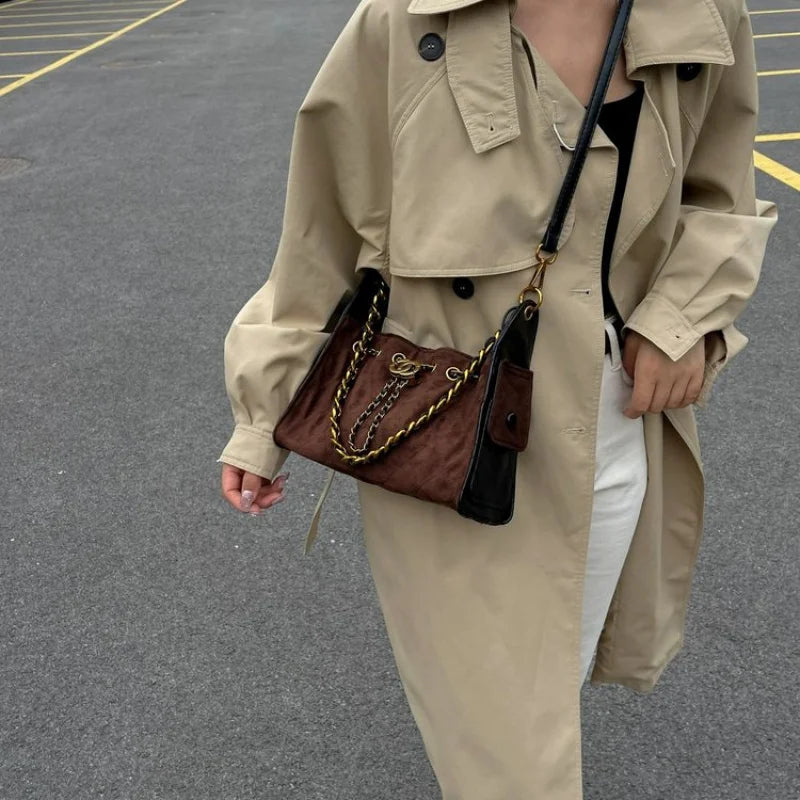 2025 Premium Leather Messenger Bag, Vintage-Inspired Convertible Shoulder Crossbody Purse for Women, Casual Day to Night Tote