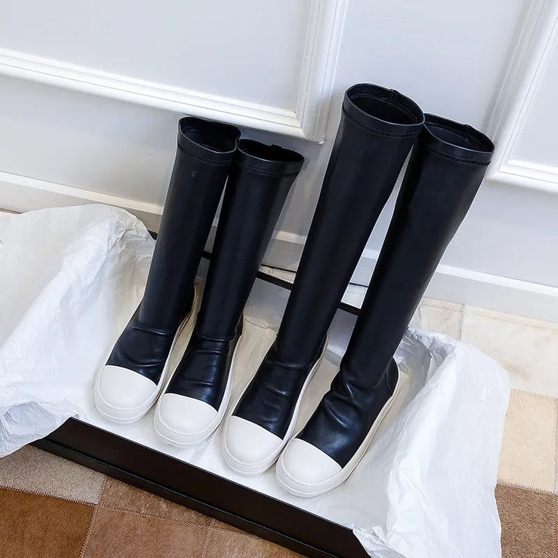 Shoes Winter Casual Women Boots Black Over the Knee Boots Sexy Female Autumn Winter lady Thigh High Boots