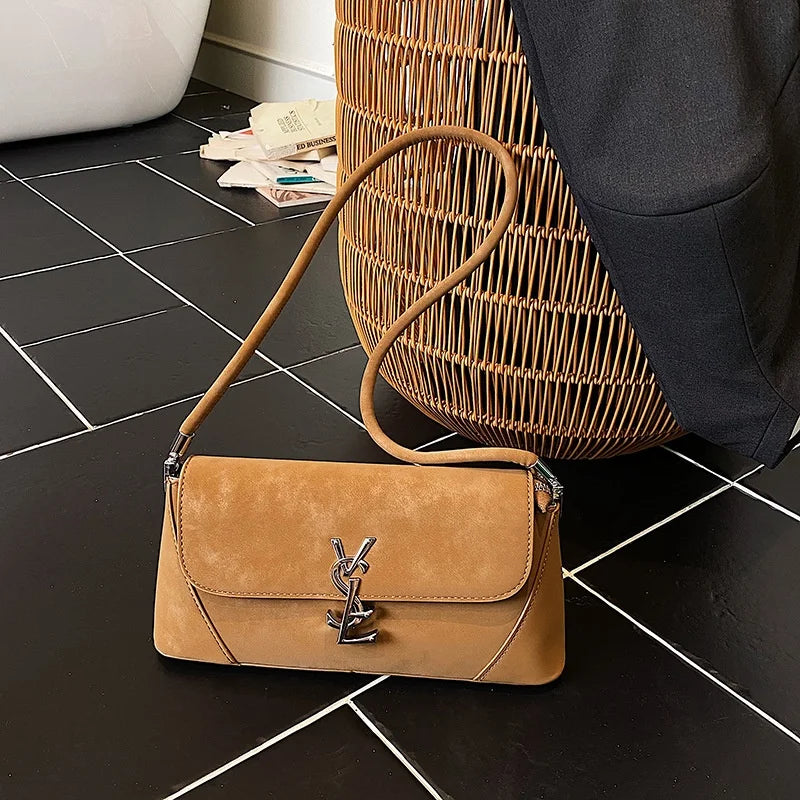 Elegant Crossbody Bag For Women Leather Handbag With Shoulder Strap Fashionable Leather Design and Large Capacity