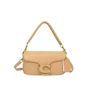 New PU Leather Women's Shoulder Bag, Fashionable Versatile Clutch Bag, Large-capacity Luxury Oblique Span Bag for Women