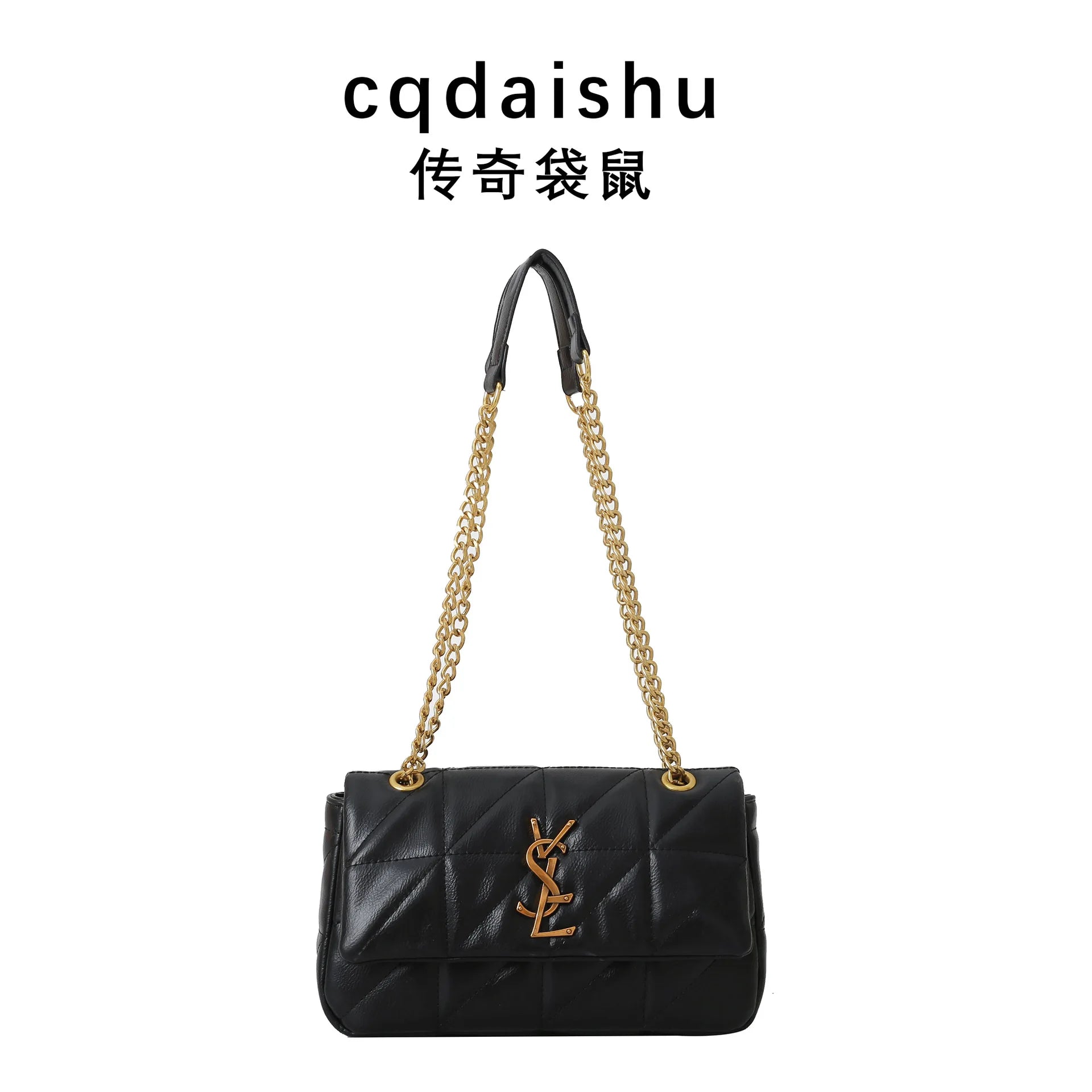 Women Diamond Quilted Bag Luxury Chain Strap Crossbody Shoulder Purse Textured Leather Vintage Inspired Fashion Bag