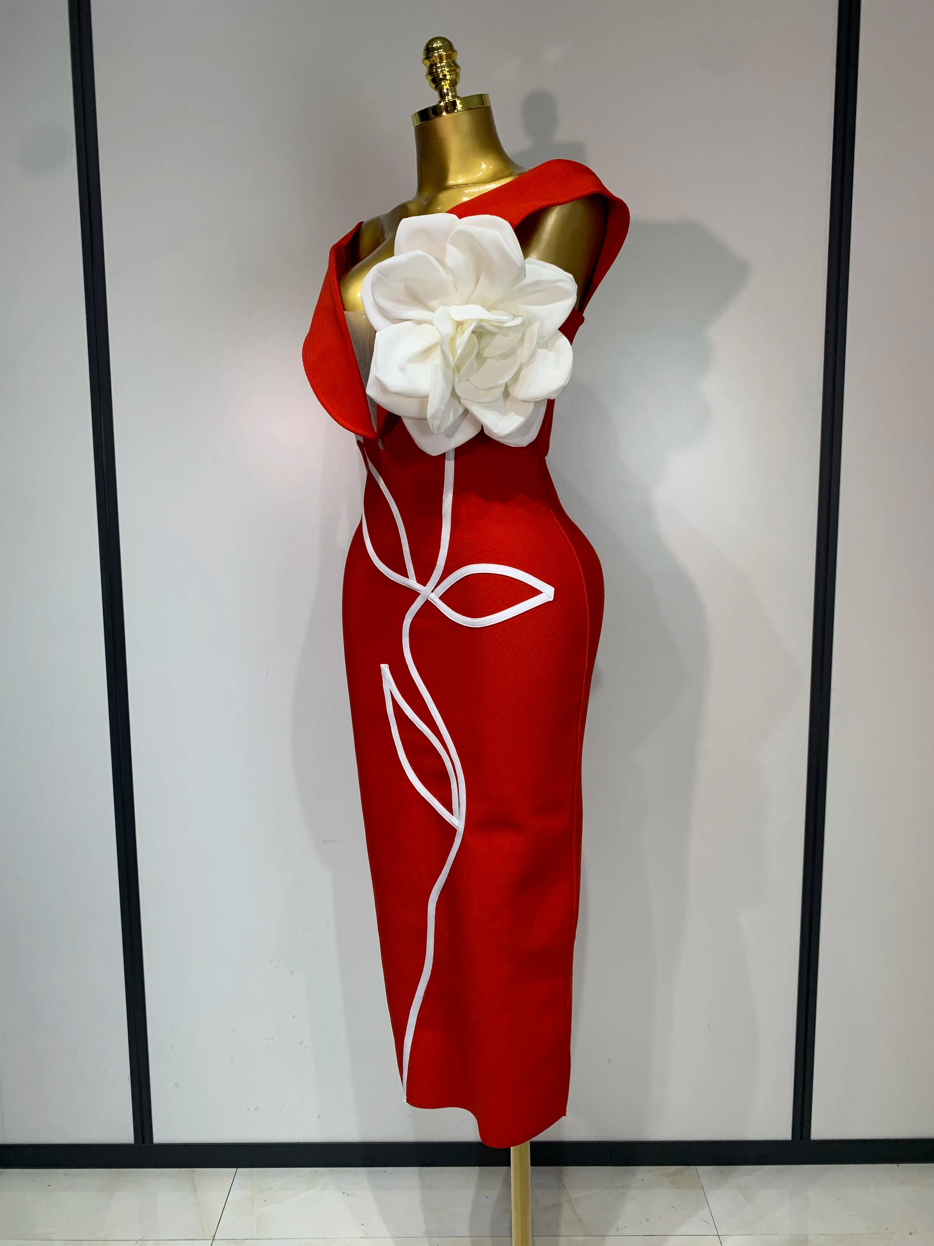 Vestido bandage sexy tomara que caia sem costas justo celebridade elegante festa noturna aniversário celebrar roupa vestido de convidado de casamento