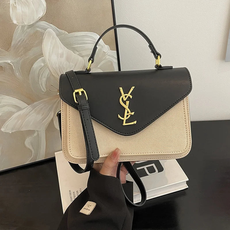 Women's New 2025 Design Sense Small Square Bag Korean Version Fashion Trend High Quality Single Shoulder Crossbody Bag Chain Bag