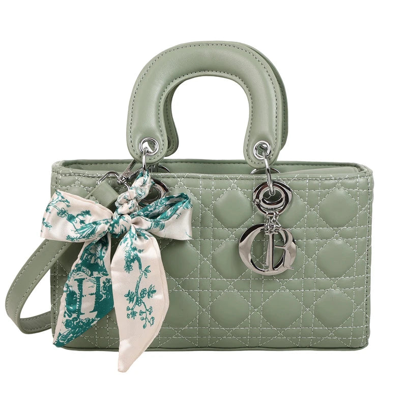 Fashion Women's Leather Classic Crossbody Handbag Elegant Designer Luxury Shoulder Tote Bag For Daily Looks