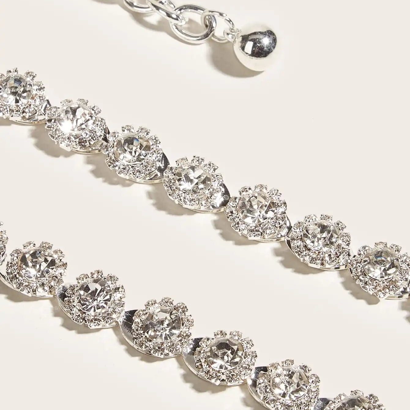 1pc Women Rhinestone Decor Luxury Belt, For Dress Decoration