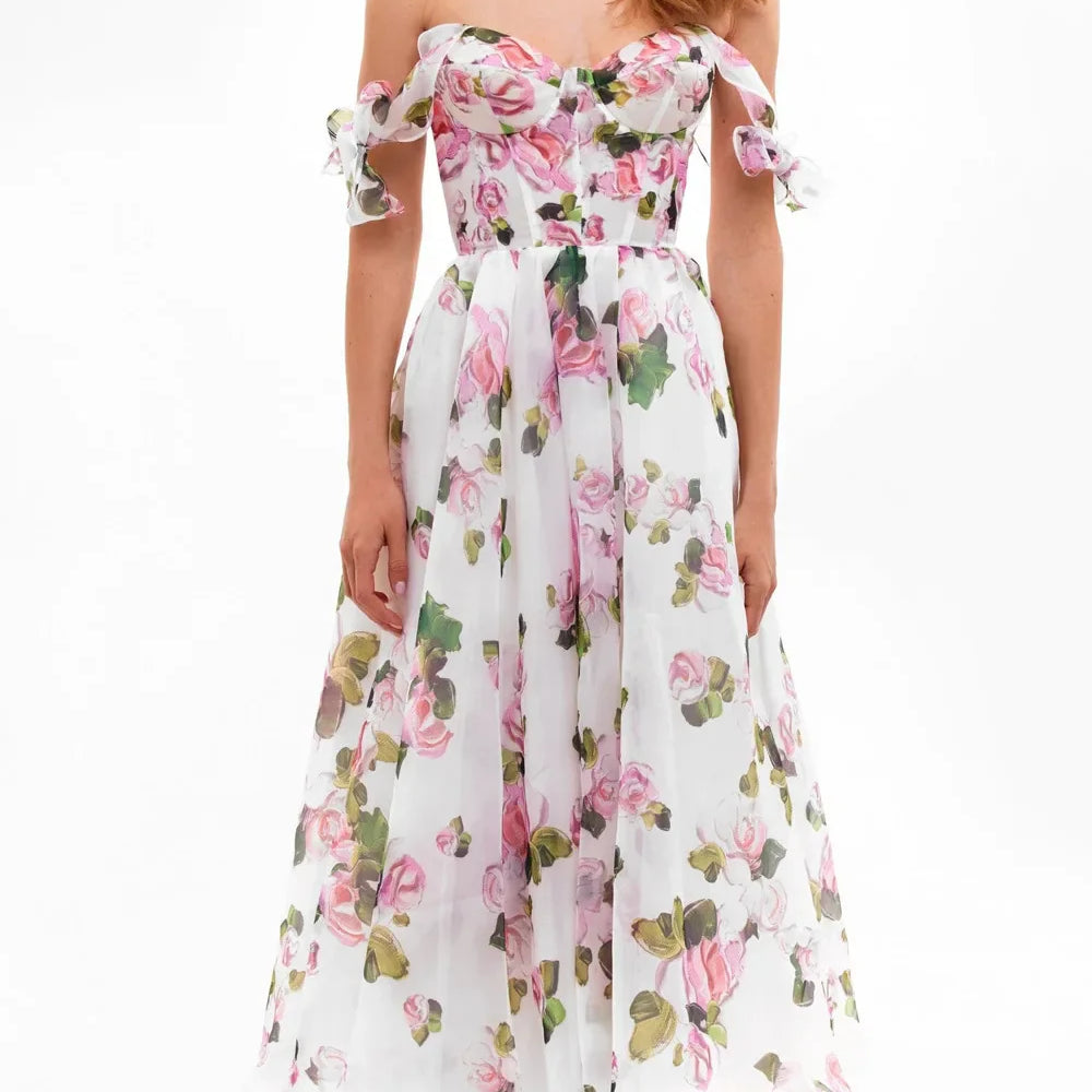 Pink Skyblue Color Women Sleeveless Square Collar A-Line Long Maxi Dress Celebrate Summer Vacation Beach Style Birthday Dress