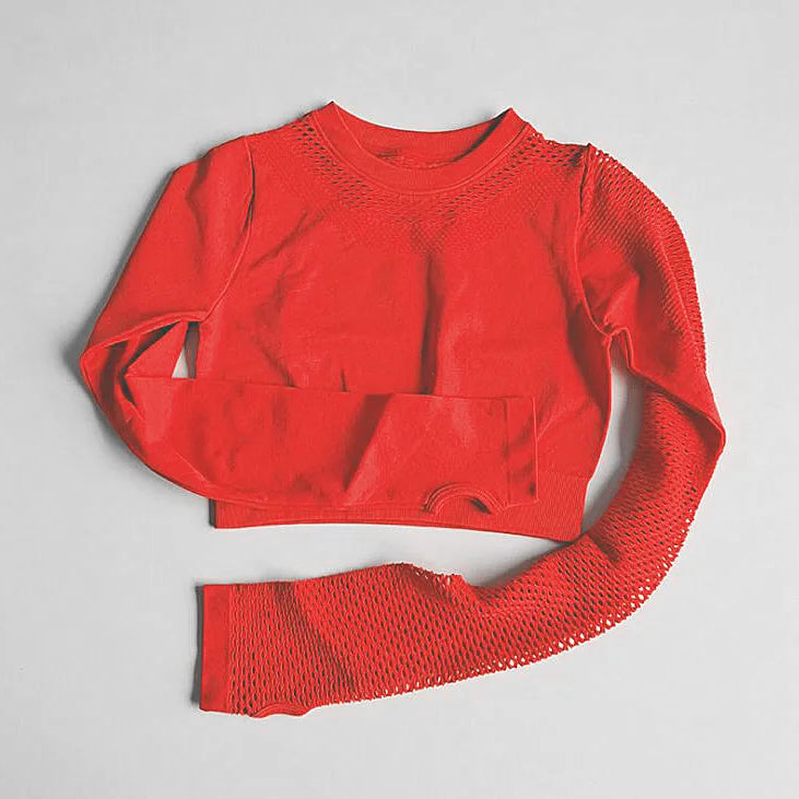 1/2Pcs Seamless Yoga Set Women Gym Sportswear Outfit Yoga Pant Leggings One Shoulder Sports Bra Workout Cloth Tracksuit red top