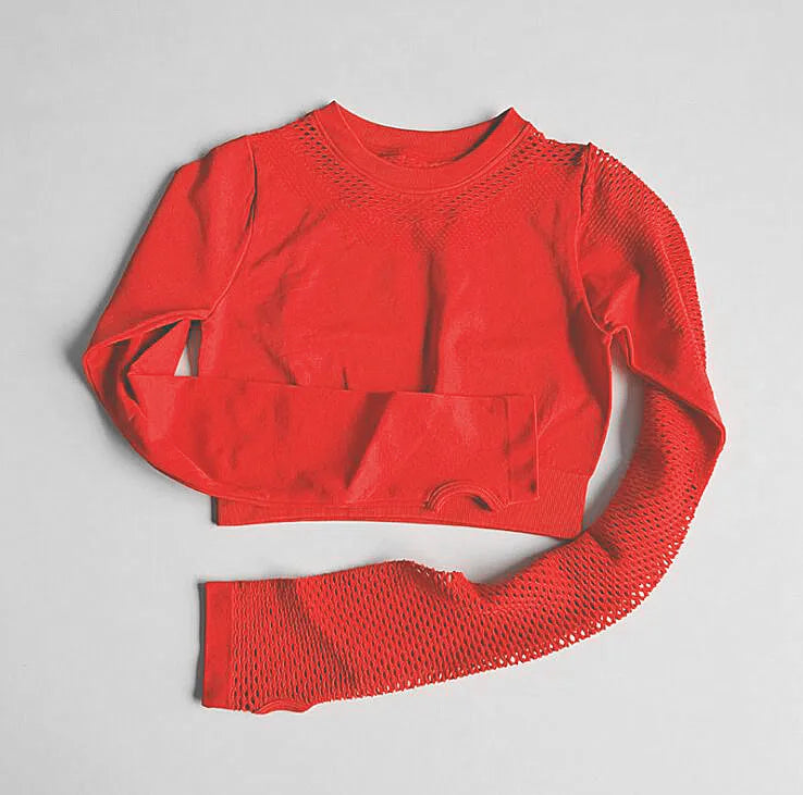 1/2Pcs Seamless Yoga Set Women Gym Sportswear Outfit Yoga Pant Leggings One Shoulder Sports Bra Workout Cloth Tracksuit red top