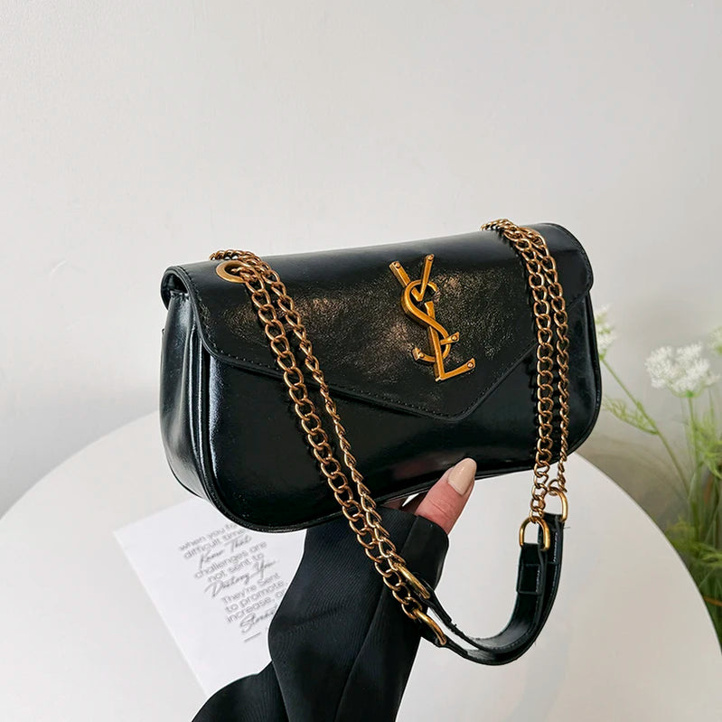 Elegant Classic Women's Tote Bag Leather Crossbody Shoulder Messenger Handbag For Ladies By Famous Luxury Brand