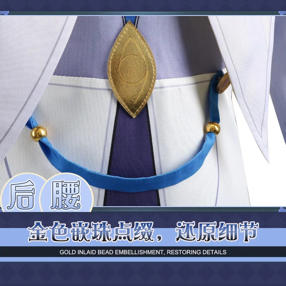 Honkai Star Rail Cosplay Sunday Costume Impact 3 Carnival Uniform Wig Headwear Anime Halloween Costumes for Women Men Hot Sale