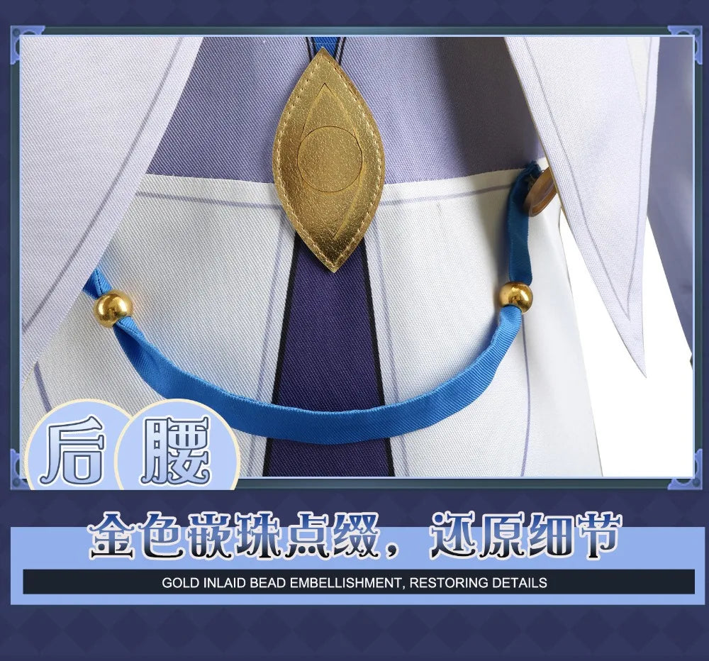 Honkai Star Rail Cosplay Sunday Costume Impact 3 Carnival Uniform Wig Headwear Anime Halloween Costumes for Women Men Hot Sale