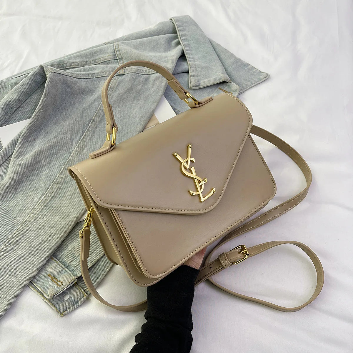 2025 New Retro Small Square Bag Leisure Bag Single Shoulder Crossbody Bag Versatile Commuter Postman Bag