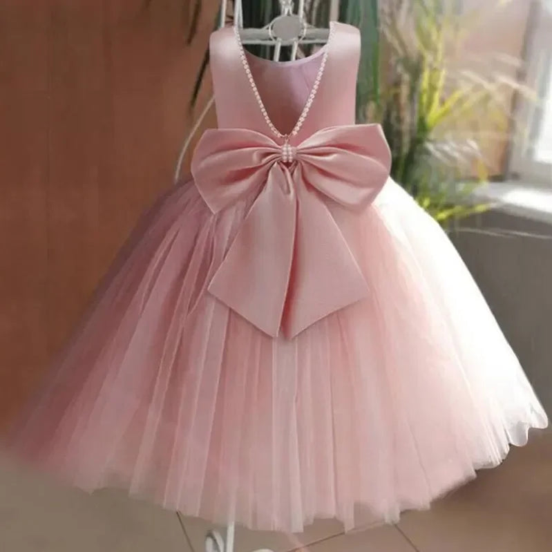Christmas Dress for Teen Girls New Long Dresses for Pageant Prom Elegant Xmas Costumes Wedding Party Bridesmaid Backless Gown C00788-F