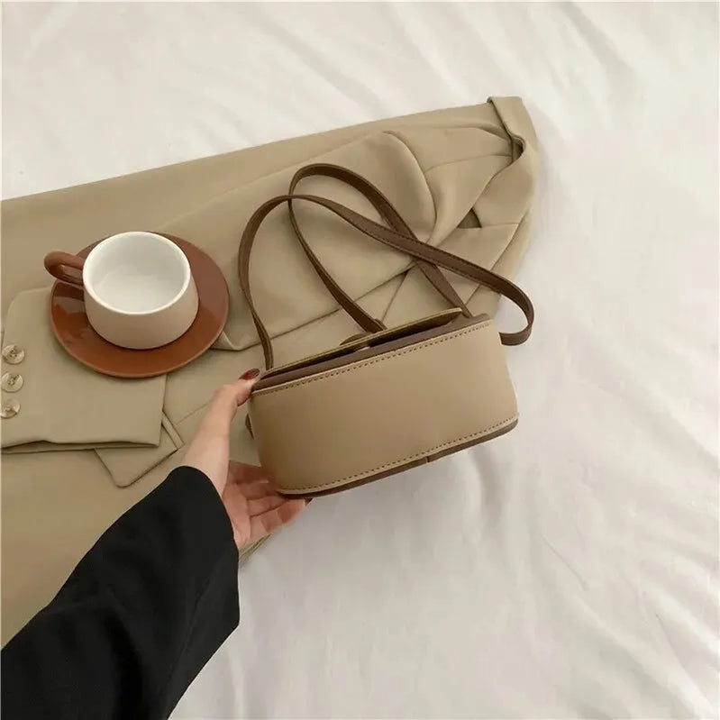 Women's Trend Fashion Large Capacity Shoulder Bag Advanced and Versatile One Shoulder Crossbody Small Square Bag