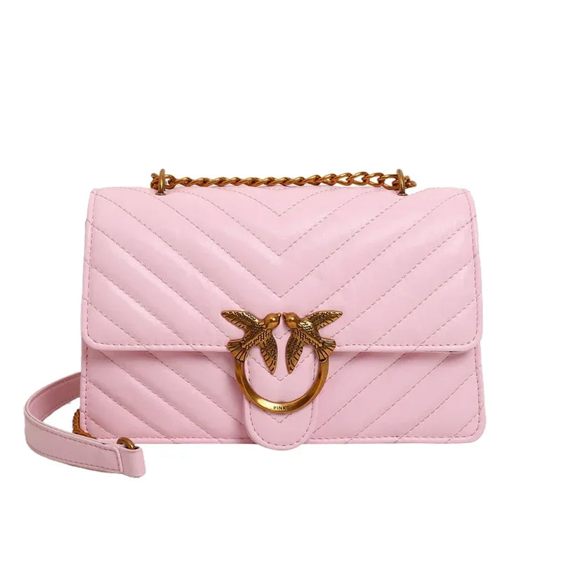 Stylish Ladies Crossbody Bag With Shoulder Strap Premium Leather Design Popular Classic Luxury Brand Item